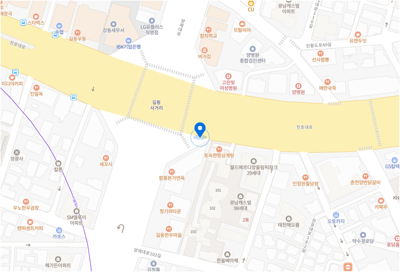 소소랩스 위치 지도